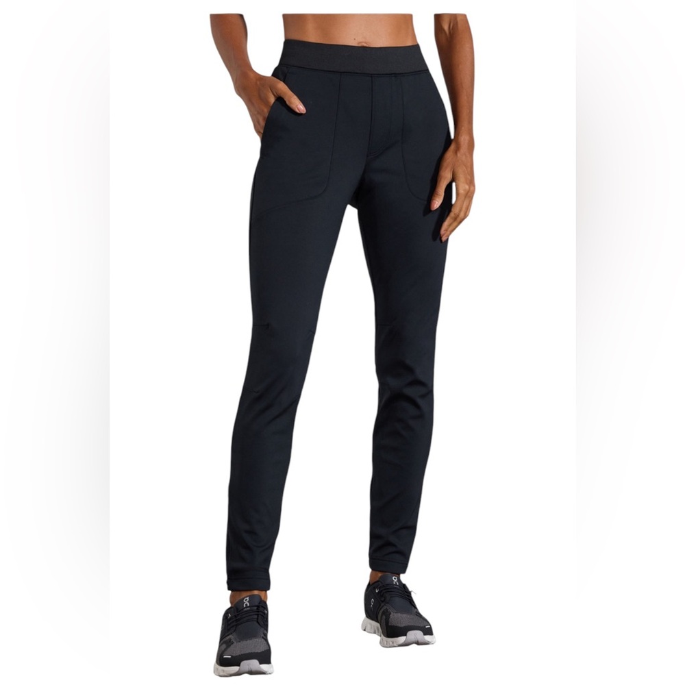 NWT MPG‎ Frost Mixed Media Cold Weather Slim Leg Performance Athletic Athleisure